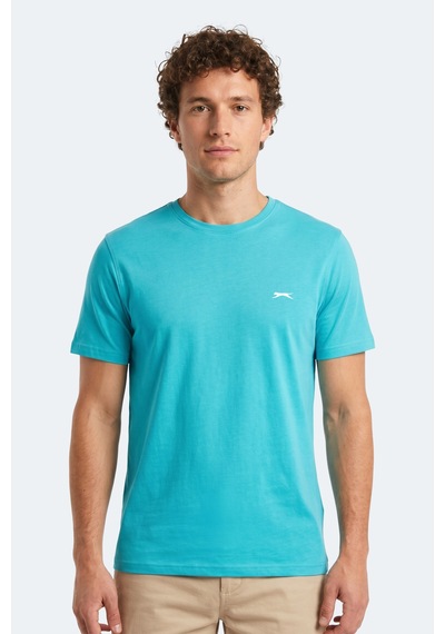Slazenger Notron I Erkek Turkuaz Tişört
