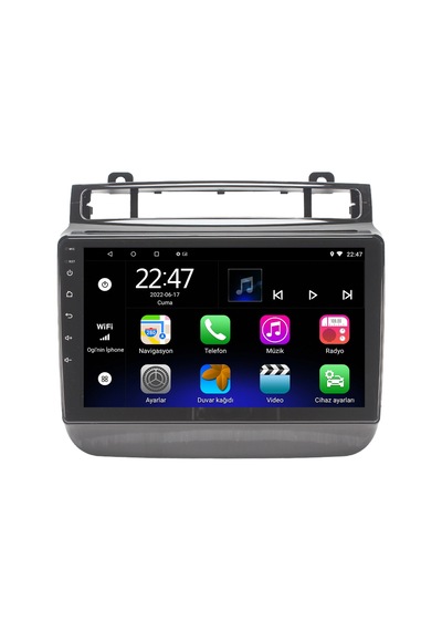 VW TOUAREG ANDROİD 12 MULTİMEDYA EKRAN NAVİGASYON CARPLAY