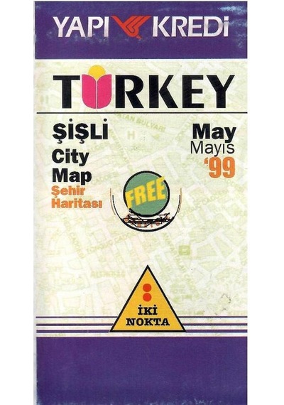 Turkey - Şişli City Map Şehir Haritası Harita Map