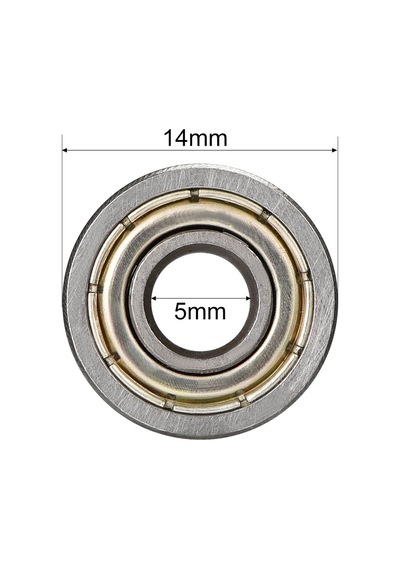 10 Ad. 605Zz Rulman, 5X14X5 Metal Mühürlü Çok Amaçli Bilya Rul... 554865900
