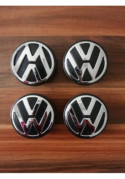Vw Passat B6 Jant Göbeği Kabartmalı Jant Göbek 4 Adet