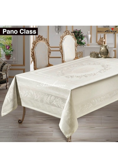Pano Class Jumbo Leke Tutmaz Masa Örtüsü 160x220 Cm