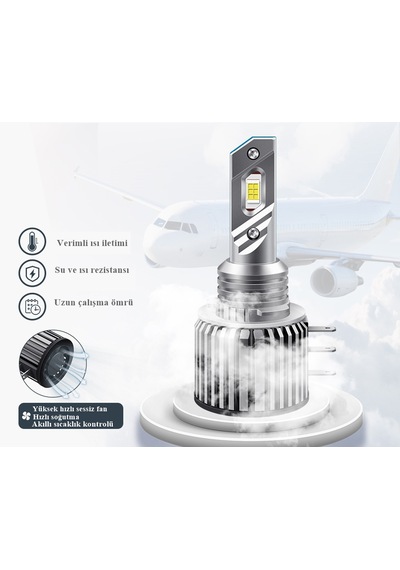 Ady 20.000 Lumen H15 Led Xenon Far Seti