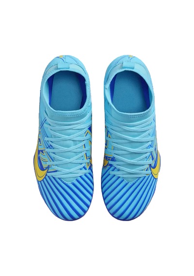 Nike Jr. Mercurial Superfly 9 Club Km Fg/mg Çocuk Krampon Dar Kalıp Mavi