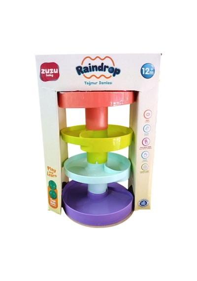 Zuzu Toys Yağmur Damlası Çıngıraklı Top Oyunu 4031