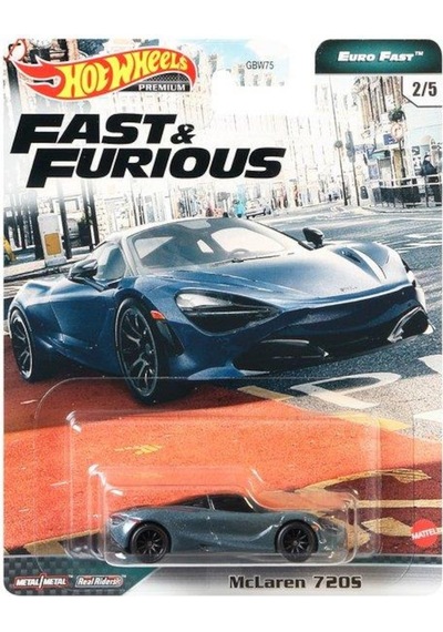 Hot Wheels Fast & Furious Premium Arabalar Mc Laren 720s  Gpk54
