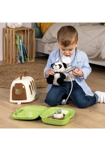 Smoby Aksesuarlı Veteriner Çantası Ve Panda 340303