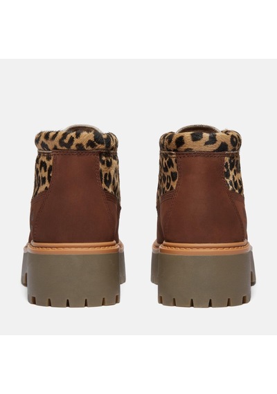 Timberland Stone Street Mid Lace Up Kadın Bot-33863 Kahverengi