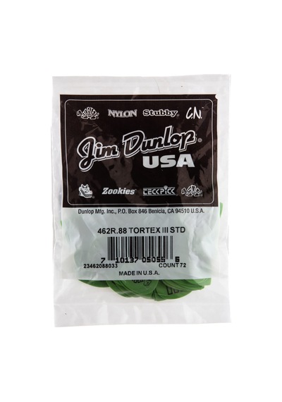 Jim Dunlop 462r.88 Gitar Topu, 0,88 Mm