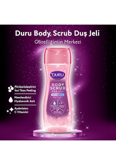 Duru Body Scrub Pınk Delıght Duş Jeli 2x450 Ml Diğer