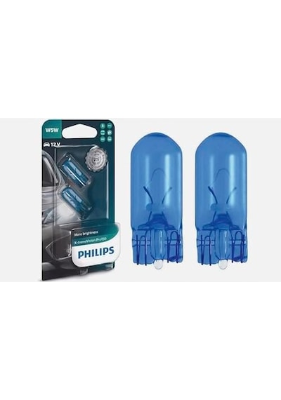 T10 W5w 12v X-tremevision Pro150 Plaka,park Tavan Ampülü, 2'li Paket