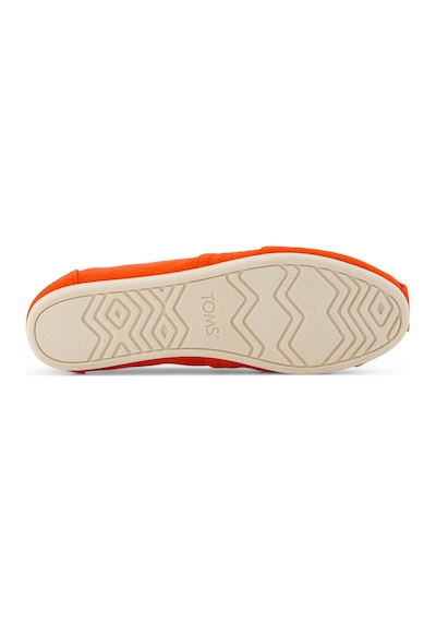 Espadril / Keten Kadın 10021933 Toms Alpargata Classic Heritage Canvas Flame Flame Mercan