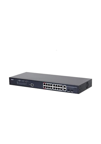 Dahua 16Port PFS4218-16GT-230 Gigabit 2-sfp 230w Full Poe Switch