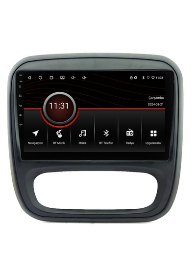 Foxus Renault Trafıc 2015+ 4gb Ram 64gb Hafıza Android Dokunmatik Ekran Oto Teyp - Carplay Wifi Gps Bluetooth Kamera Destekli Oem