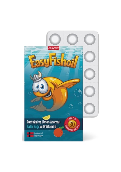 Easyfishoil 30 Çiğnenebilir Jel Tablet