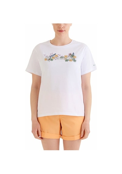 Columbia Csc North Cascade Kadın Kısa Kollu T-shirt Beyaz Cs0366 100 001