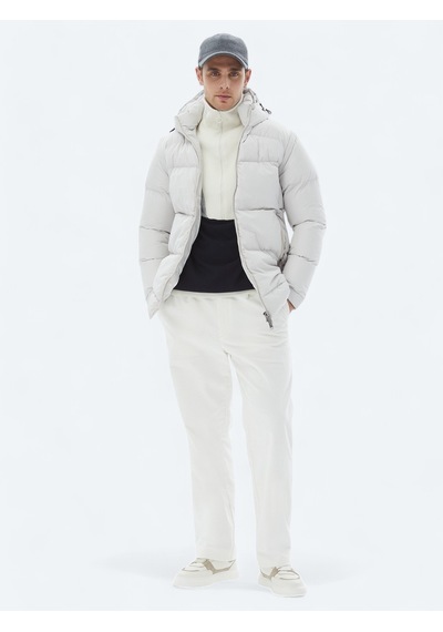 Kip Taş Regular Fit Casual Dokuma Mont Taş Rengi -