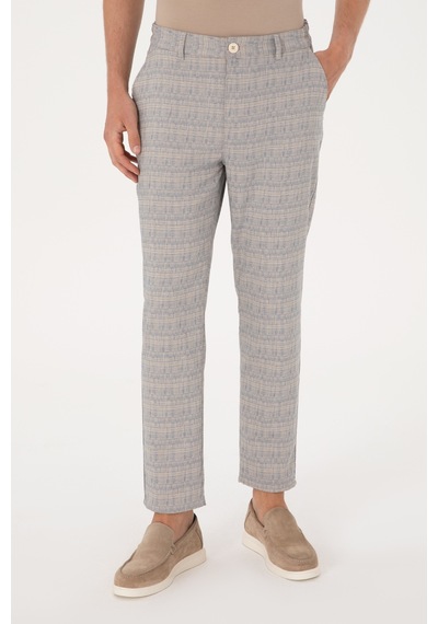 U.s. Polo Assn. Erkek Mavi Pantolon Kanvas-chino 50300438-vr036 Mavi