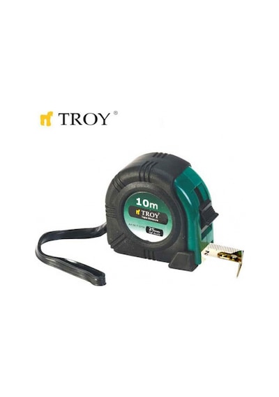 Troy 23110 Stoperli Şerit Metre 10mx25mm 10 M