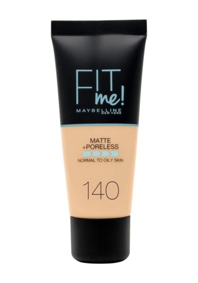 Maybelline New York Mat Fondöten - Fit Me Matte + Poreless Foundation 140 Cool Medium