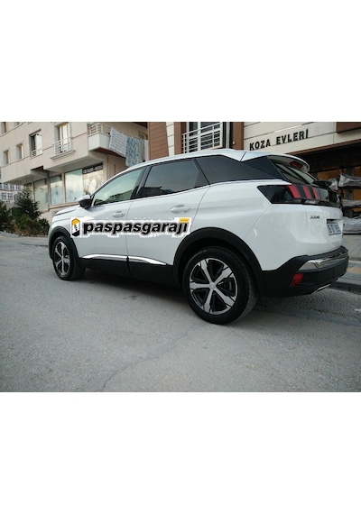 S-Dizayn Peugeot 3008 Krom Yan Kapı Çıtası 4 Prç. 2016  Üzeri