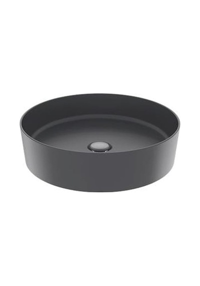 Creavit Loop 45 CM Set Üstü Yuvarlak Çanak Lavabo Mat Antrasit LP145-00AM00E