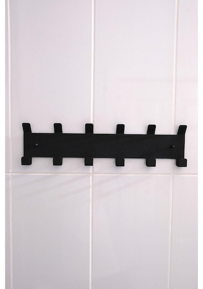 Metal Siyah Amerikan Kapı Arkası Yapışkanlı Askılık Banyo Askılık Ve Duvar Askısı Mt84s