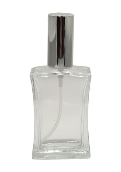 Erkek Parfüm Şişesi Cam 50 Ml & Valf Takım 5 Adet