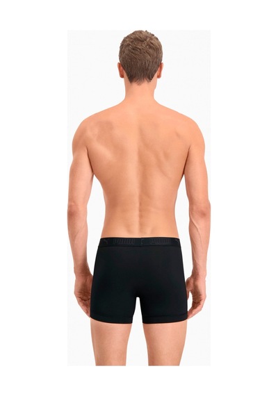 Puma Sport Mikrofiber Boxer Erkek 2Li Paket 935520 01 Siyah