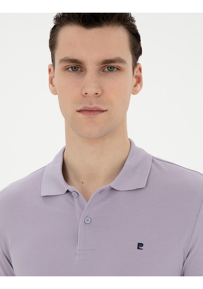 Pierre Cardin Erkek Lila Tişört Basic 50291625-vr034 Lila