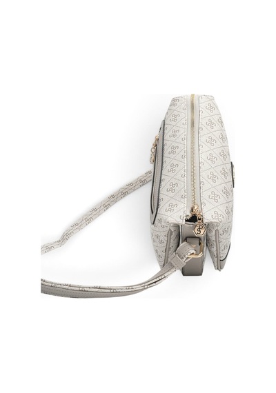 Silver & Polo Silver Polo A.gri - Gri Monogram Kadın Çapraz Çanta Sp784