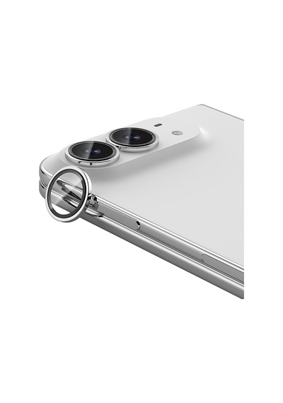 İphone Duo Uyumlu Benks Omniwarrior Kamera Lens Koruyucu + Kolay Uygulama Aparatlı Gümüş