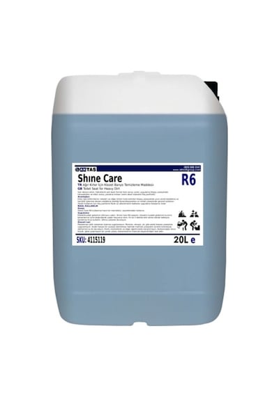 Shine Care R6 Ağır Kirler İçin Klozet Banyo Temizleme Maddesi 20 Litre N11.7756