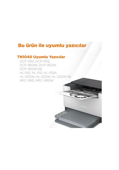 Brother Tn-1040 Uyumlu Toner 4'lü Ekonomik Paket / Hl-1211/dcp-1510/hl-1110/mfc-1810/mfc-1910