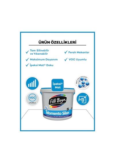 Filli Boya Momento Silan İpeksi Mat İlham Paketi 100 ML