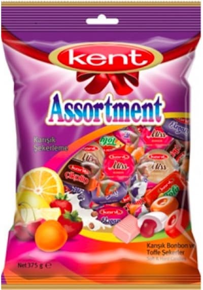 Kent Assortment Karışık Şeker 5 x 375 G