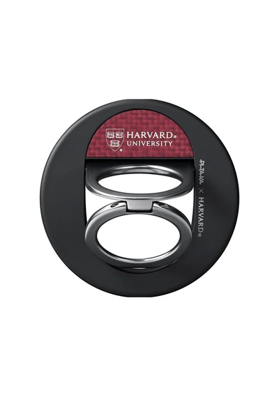Pitaka Aramid Fiber Harvard Crimson Serisi Magez Grip 3 Magnetik Ring Stand Telefon Tutucu Kırmızı