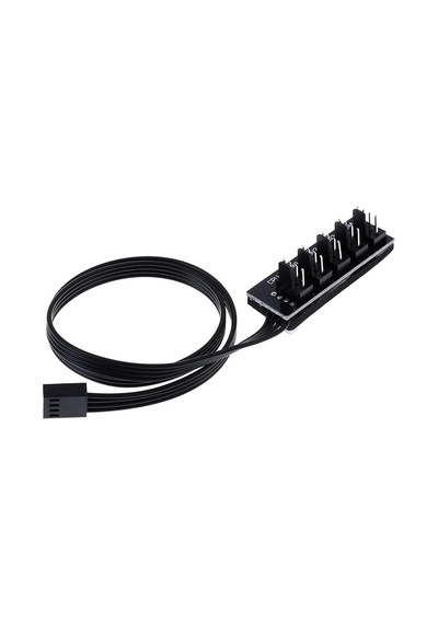 40cm 5li Fan Port Çoğaltıcı Kart Cpu Soğutucu Güç Hub Uzatma Genel