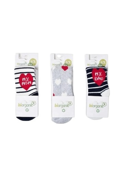 Bibaby Biorganic Mom And Dad Havlu Külotlu Çorap 68418 Gri