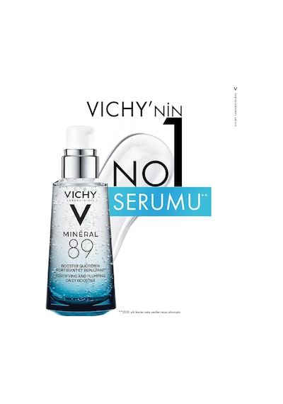 Vichy Mineral 89 Termal Su ve Doğal Hyalüronik Asit İçeren Serum 50 ML