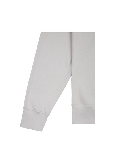 Beord Taş %100 Pamuk Bisiklet Yaka Sweatshirt Bss1-147