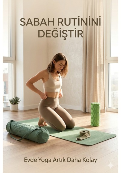 Evde Yoga Premium Seti Yoga Matı, Mat Çantası, Yoga Kemeri Ve Foam Roller İçeren Başlangıç Yoga Ve Pilates Seti Diğer