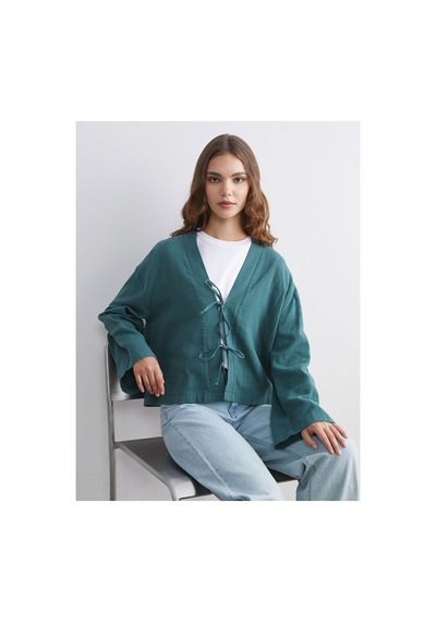 LC Waikiki Alıta Cıty Farkıyla Lcw Modest Yeşil Müslin Düz Kadın Kimono Yesil - 931517979 Yesil LC Waikiki Alıta Cıty Farkıyla Lcw Modest Yeşil Müslin Düz Kadın Kimono Yesil - 931517979 Yesil