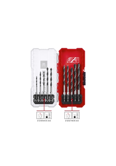 Einhell S-CASE 10 Parçalı Ahşap Matkap Ucu Seti - 49108733