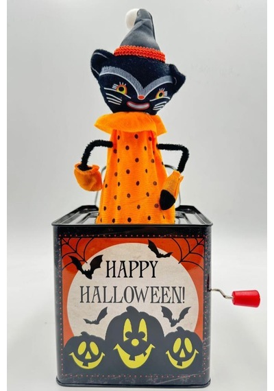 Beysüs Halloween Sihirli Kedi Kurmalı Jack İn The Box Patlayan Kutu Tüm Yaşlar