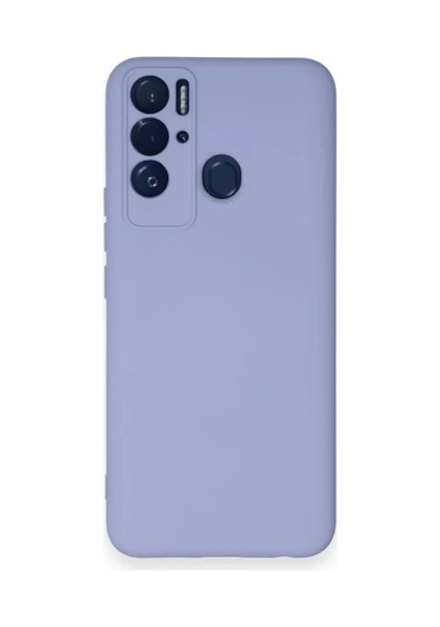 Mey İthalat Tecno Pova Neo Kılıf Nano İçi Kadife Silikon - Lila -