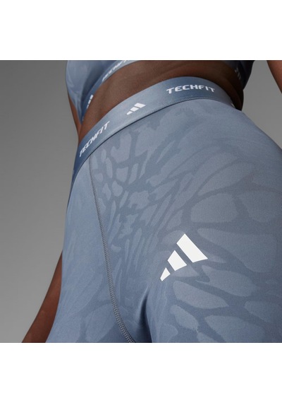 Adidas Techfıt Printed 7/8 Kadın Tayt C-adıje3645b30a00 Mavi