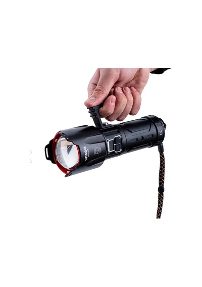 Wison Ws-915 5000 Lümen 55 Watt Şarjlı El Feneri Çok Renkli