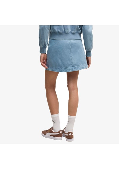Puma Future Archive Washed Kadın Mavi Etek 636679 Çok Renkli