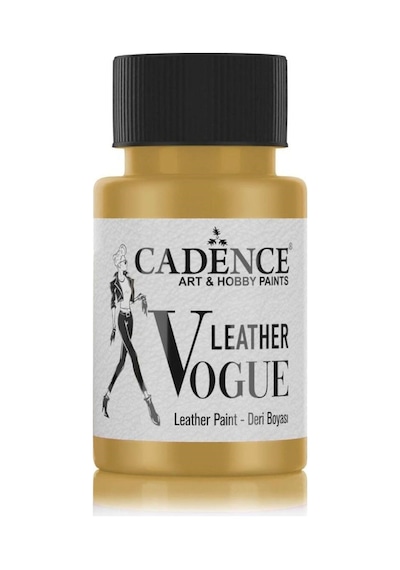 Leather Vogue Deri Boyası Metalik Lvm-04 Altın 50 Ml
